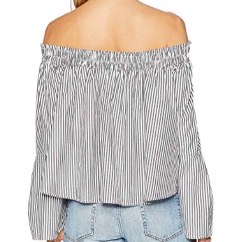 NWT Bebe Off Shoulder Top - Picture 2 of 6